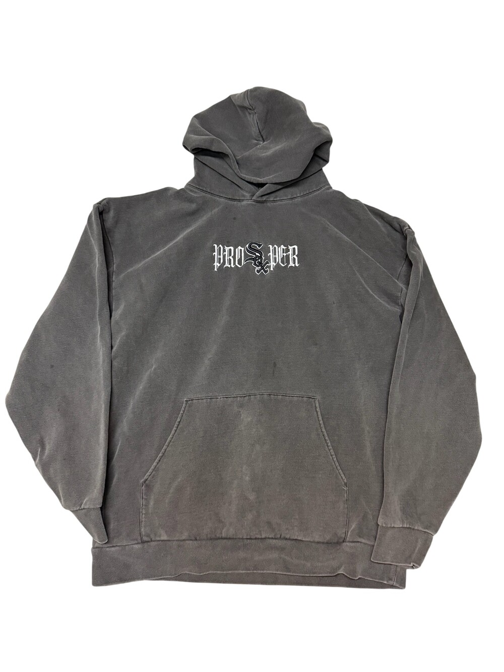 Prosper Skateshop Hoodie Mens 2XL Gray Fleece Pullover chicago white sox